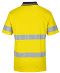 Hi Vis (D+n) S/s Cotton Polo 6DCPS Jb's Wear