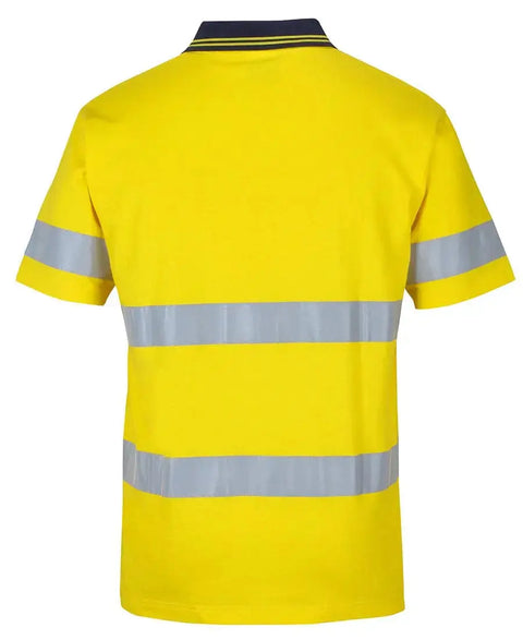Hi Vis (D+n) S/s Cotton Polo 6DCPS Jb's Wear