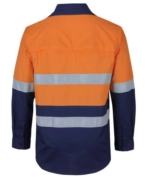 Hi Vis (D+n) Ripstop L/s Fishing Shirt 6DNRL Metro Workwear.