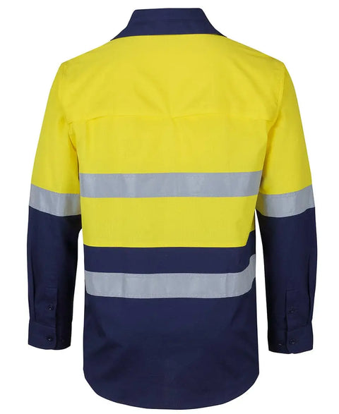 Hi Vis (D+n) Ripstop L/s Fishing Shirt 6DNRL Metro Workwear.