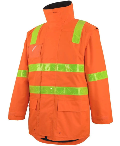 JB’s VIC ROAD (D+N) ZIP OFF SLEEVE L/LINE JACKET 6DVRL - Allsorts Workwear