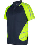 Jb's Street Spider Hi Vis Polo With Reflective Stripes 6HSSR - Allsorts Workwear
