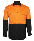 JB'S Hi-Vis Long Sleeve Shirt 6HWSL - Allsorts Workwear