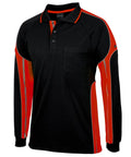 JB's Hi-Vis Long Sleeve Street Panel Polo 6SPPL Jb's Wear