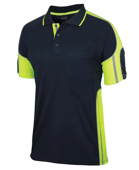 JB's Hi-Vis Short Sleeve Street Panel Polo 6SPPS Jb's Wear