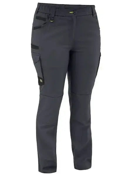 Bisley Women's Flx And Move™ Stretch Canvas Elastic Cargo Pants BPCL6338 Bisley Workwear
