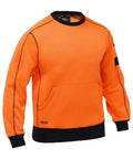 Bisley Workwear Work Fleece Crew Neck Jumper BK6722 Bisley Workwear