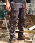 Bisley Flx And Move™ Stretch Canvas Elastic Work Cargo Pants BPC6338 Bisley Workwear