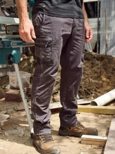 Bisley Flx And Move™ Stretch Canvas Elastic Work Cargo Pants BPC6338 Bisley Workwear