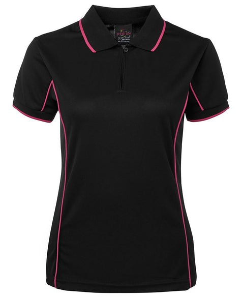 JB'S Podium Women’s Piping Work Polo Shirt 7LPI  Metro Workwear