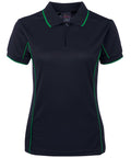 JB'S Wear Women’s Piping Work Polo 7LPI  Metro Workwear
