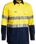 Bisley Workwear 3m Taped Cool Lightweight Hi Vis Shirt Long Sleeve BS6896 Bisley Workwear
