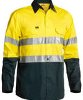Bisley Workwear 3m Taped Cool Lightweight Hi Vis Shirt Long Sleeve BS6896 Bisley Workwear