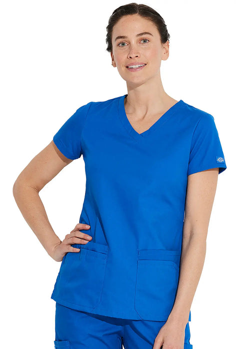 Dickies EDS Signature Women's V-Neck Scrub Top 85906  Simply Scrubs Australia