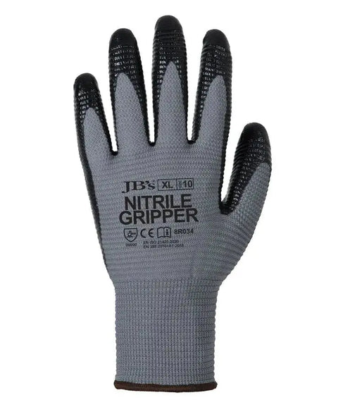 Jb's Nitrile Gripper Glove 8R034 x 12 Jb's Wear