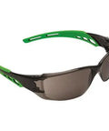 Pro Choice Cirrus - Smoke Polycarbonate Frame With Soft Green Arms X12 - 9182 - Allsorts Workwear