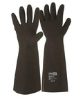 Pro Choice Black-knight Latex Gauntlet - Length 45cm X12 - BK PPE Pro Choice M/8  