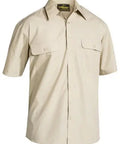 Bisley Workwear Permanent Press Shirt Short Sleeve BS1526