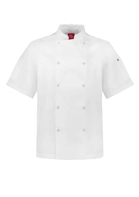 Biz Collection Zest Mens S/S Chef Jacket - CH232MS - Flash Uniforms 