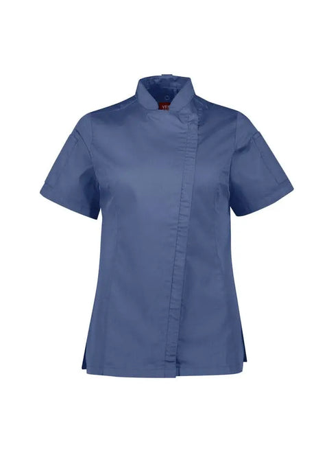 Biz Collection Womens Alfresco Short Sleeve Chef Jacket CH330LS - Allsorts Workwear