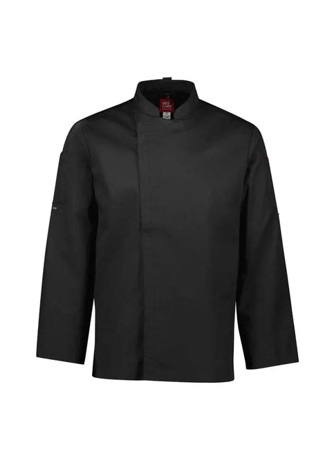 Biz Collection Men's Alfresco Long Sleeve Chef Jacket CH330ML - Allsorts Workwear