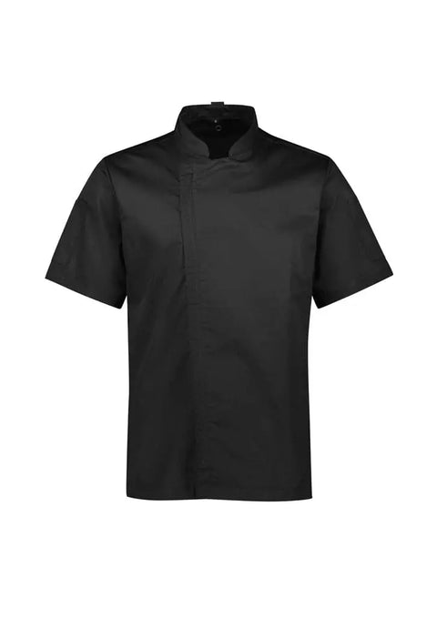 Biz Collection Men's Alfresco Short Sleeve Chef Jacket CH330MS - Allsorts Workwear