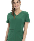 Cherokee Atmos Women'sKnit Inset Scrub Top CK837A  Simply Scrubs Australia