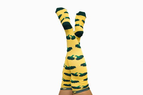 Softies Women's Fashion Broccoli Nursing Socks BRS01 - Allsorts Workwear