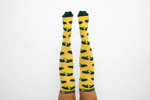 Softies Women's Fashion Broccoli Nursing Socks BRS01 - Allsorts Workwear