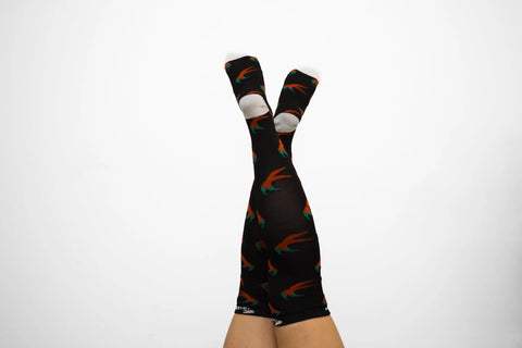Softies Women's Fashion Hot Chillies Nursing Socks HCS01 - Allsorts Workwear