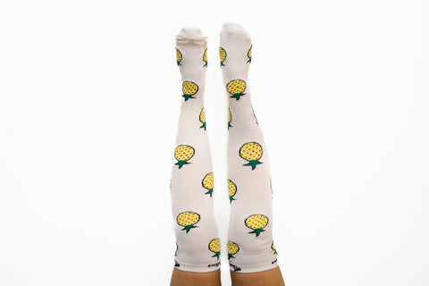 Softies Women's Fashion Pineapples Nursing Socks PIS01 - Allsorts Workwear