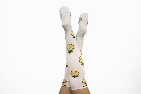 Softies Women's Fashion Pineapples Nursing Socks PIS01 - Allsorts Workwear