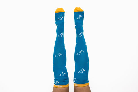 Softies Women's Fashion Stethoscopes Nursing Socks STETS01 - Allsorts Workwear