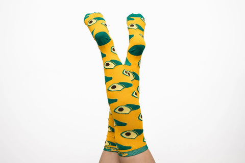 Softies Women's Fashion Avocado Nursing Socks AVOS01 - Allsorts Workwear