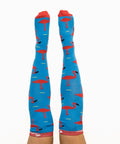 Softies Women's Fashion Flamingoes Nursing Socks FLAMS01 - Allsorts Workwear