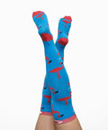 Softies Women's Fashion Flamingoes Nursing Socks FLAMS01 - Allsorts Workwear