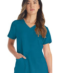 Dickies EDS Essentials Women's V-Neck Scrub Top DK615  Simply Scrubs Australia