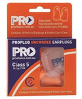 Pro Choice Pro-bullet Pu Earplugs Uncorded - 10 Pairs In Hang Sell Pack - EPOU-10 PPE Pro Choice   