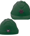 Pro Choice Hard Hat (V9) - Unvented, 6 Point Push-lock Harness C/w Lamp Bracket - HH9LB PPE Pro Choice GREEN  