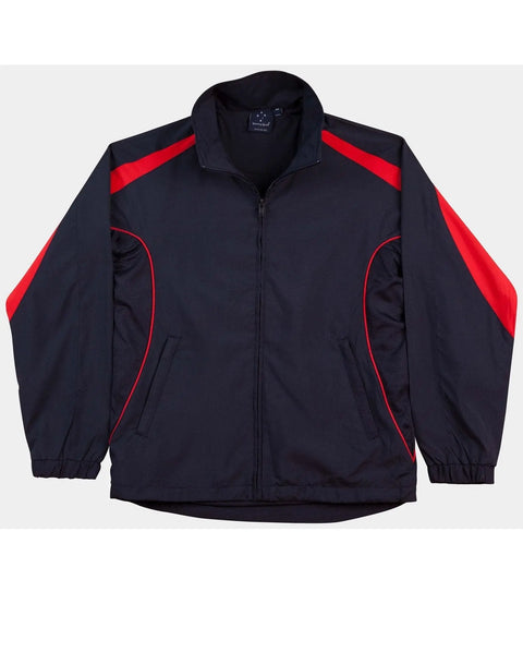 Legend Kids Warm Up Jacket JK53K Casual Wear Winning Spirit 6K Navy/Red 