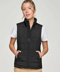 Sustainable Insulated Women's Puffer Vest JK62 - Allsorts Workwear