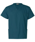 Unisex Hospital Scrubs Short Sleeve Tunic Top M7630 - Simply Scrubs Australia