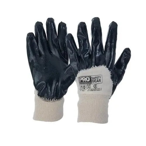 Pro Choice Super-guard Blue Nitrile 3/4 Dipped X12 Gloves - NBRHB - Allsorts Workwear