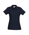 Biz Collection Women’s Crew Polo P400LS Metro Workwear.