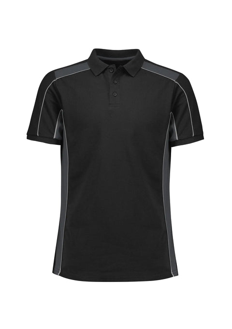 Biz Collection Unisex Grid Moto Polo Shirt P413US - Allsorts Workwear