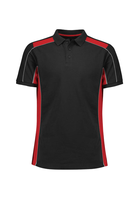 Biz Collection Unisex Grid Moto Polo Shirt P413US - Allsorts Workwear