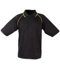 Champion Polo Men's PS20  Winning Spirit Black Gold S 