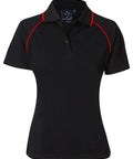 Champion Polo Men's PS20  Winning Spirit Black Red S 