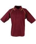 Champion Polo Men's PS20  Winning Spirit Maroon Gold S 