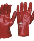 Pro Choice Red Pvc Single Dip - Length 27cm 12 - PVC27 PPE Pro Choice   